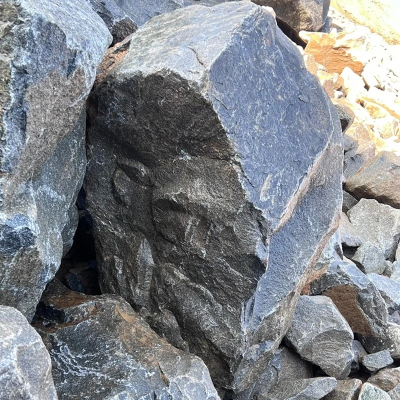 Black Slate Stone For Landscaping