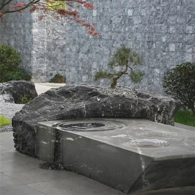 Stone Water Feature Bowl