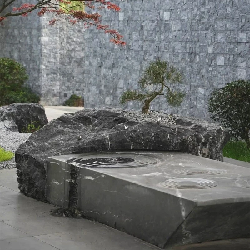 Stone Water Feature Bowl